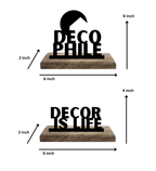 Decophile Set of 2 Table Décor