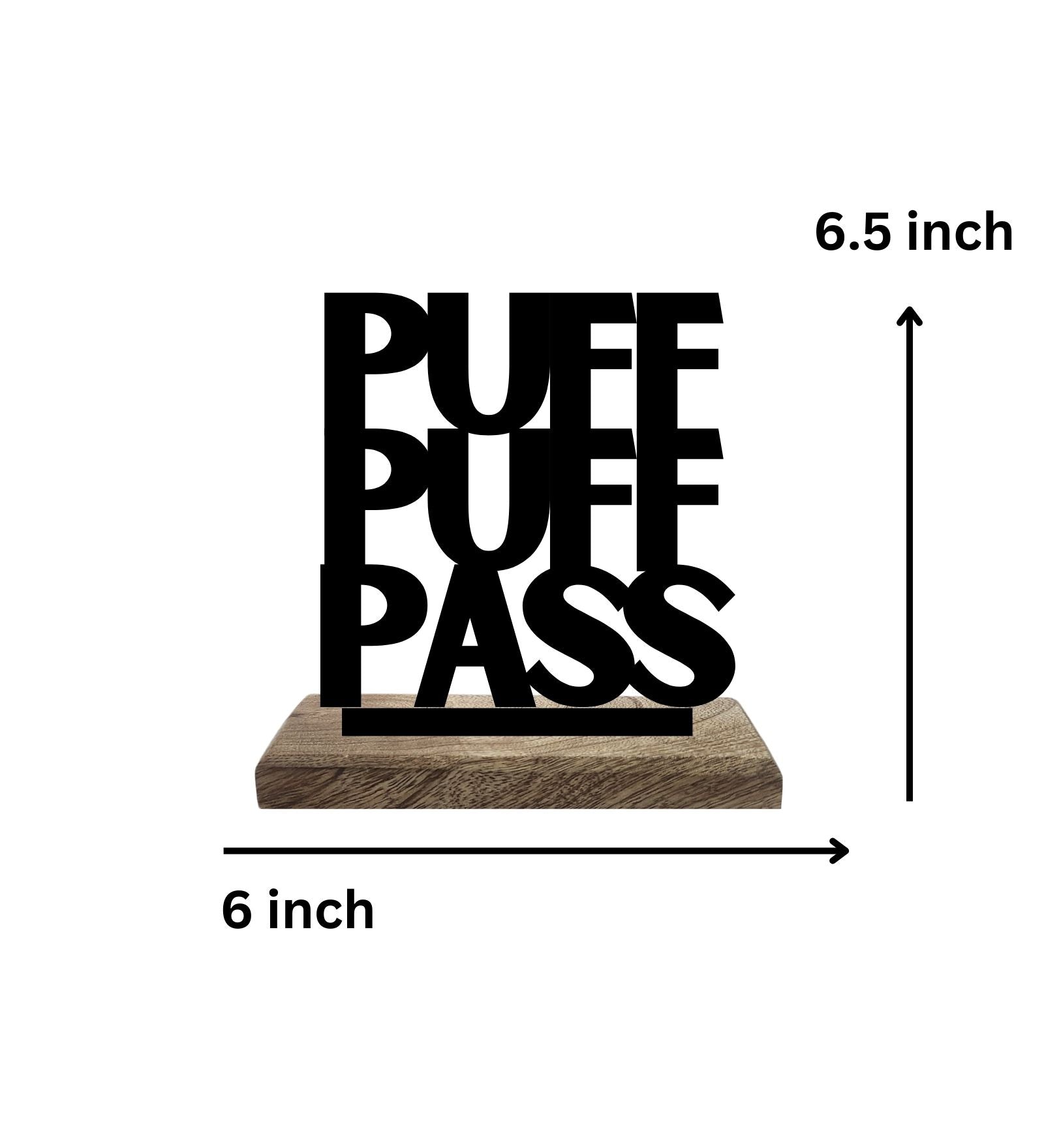 Chillaxing Attitude Set of 2 Table Décor