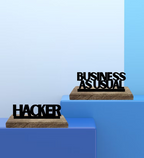 BizTech Blend Set of 2 Table Décor