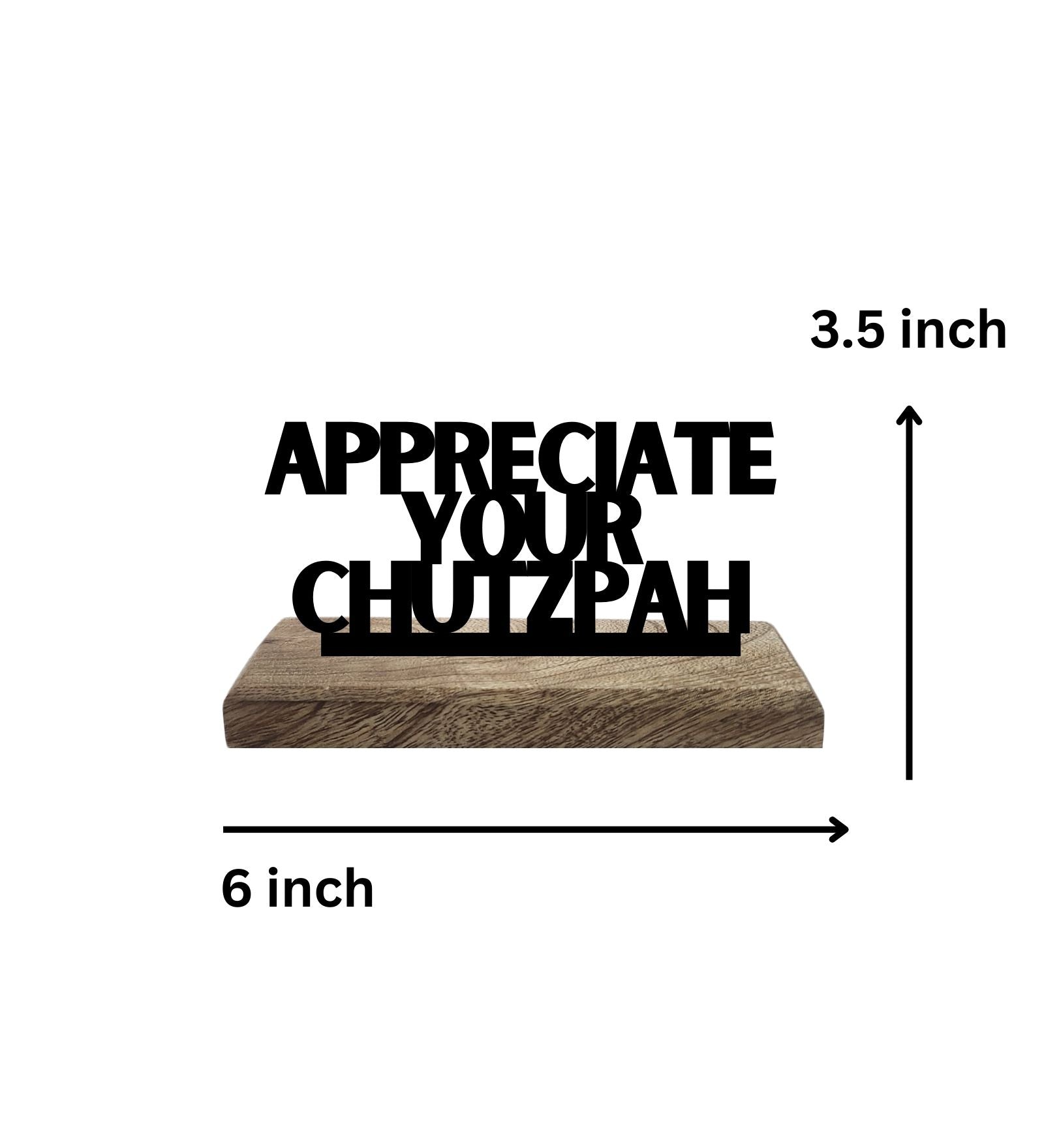 Boldness & Badassery Set of 2 Table Décor