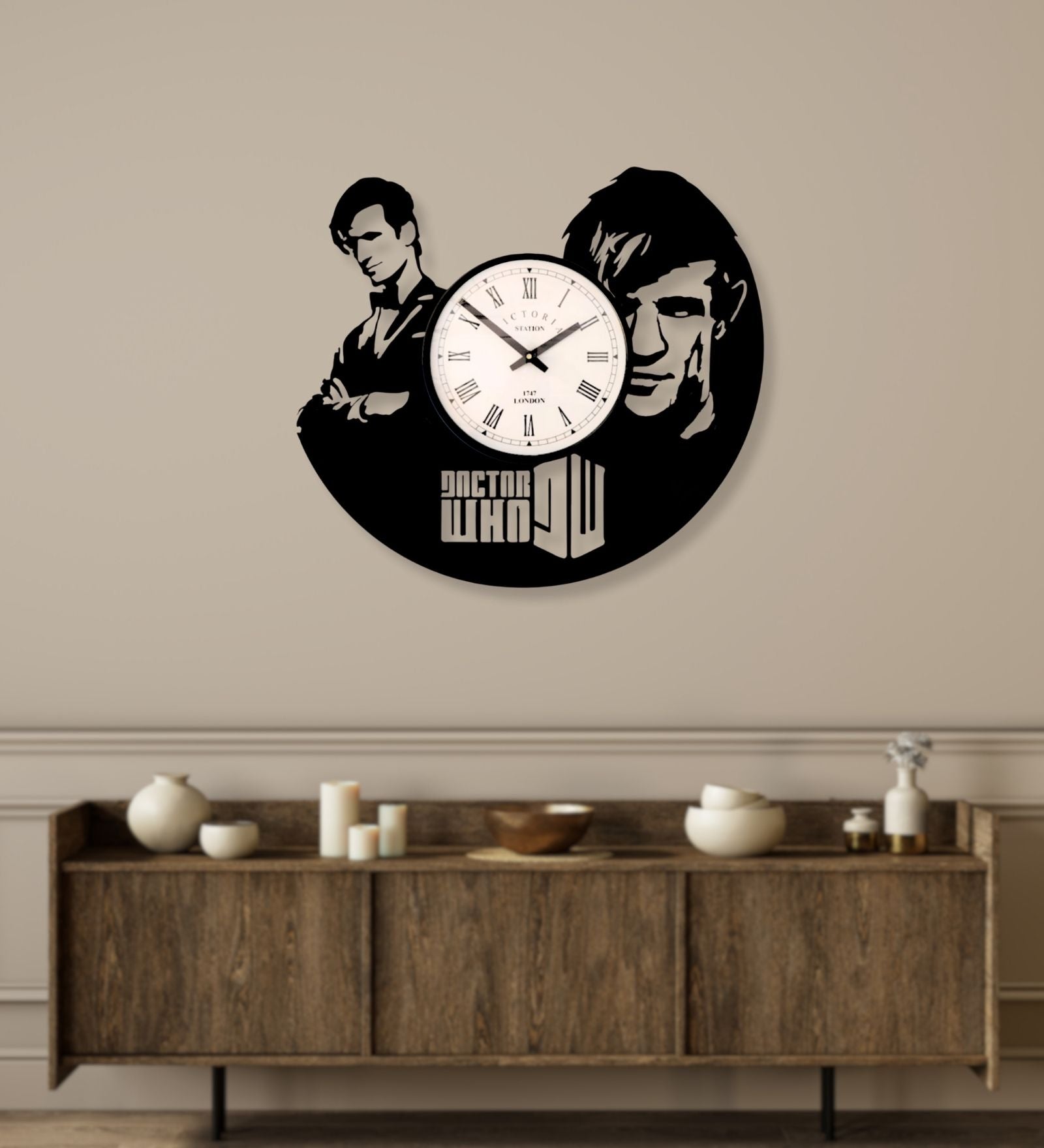 Doctor Who Matt Smith Wall Clock