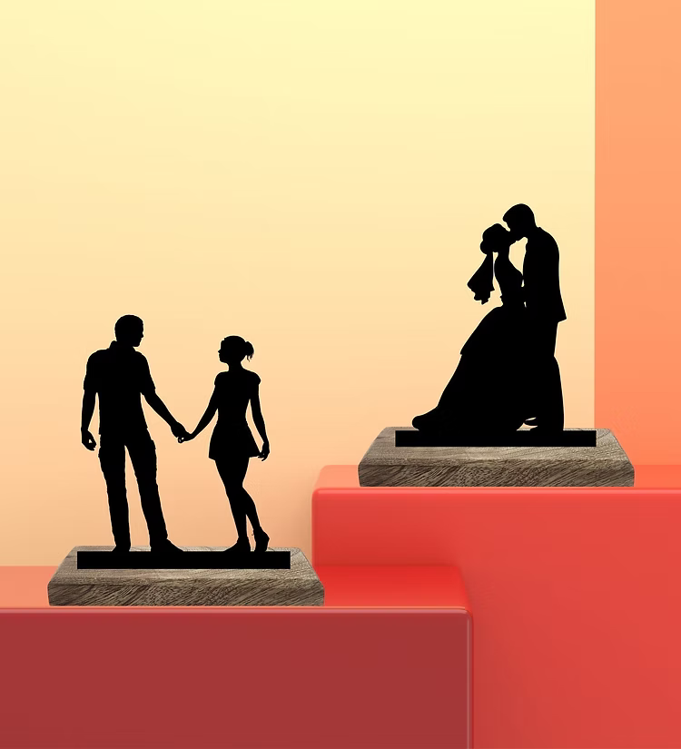 Endearing Connection Set of 2 Table Décor