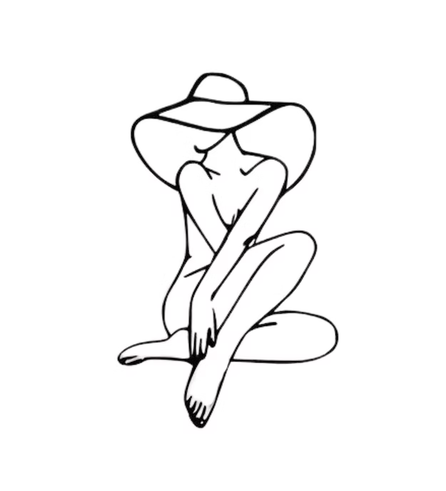 Abstract Lady Figurine