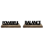 Dynamic Equilibrium Set of 2 Table Décor