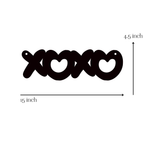 XOXO Metal Hanging