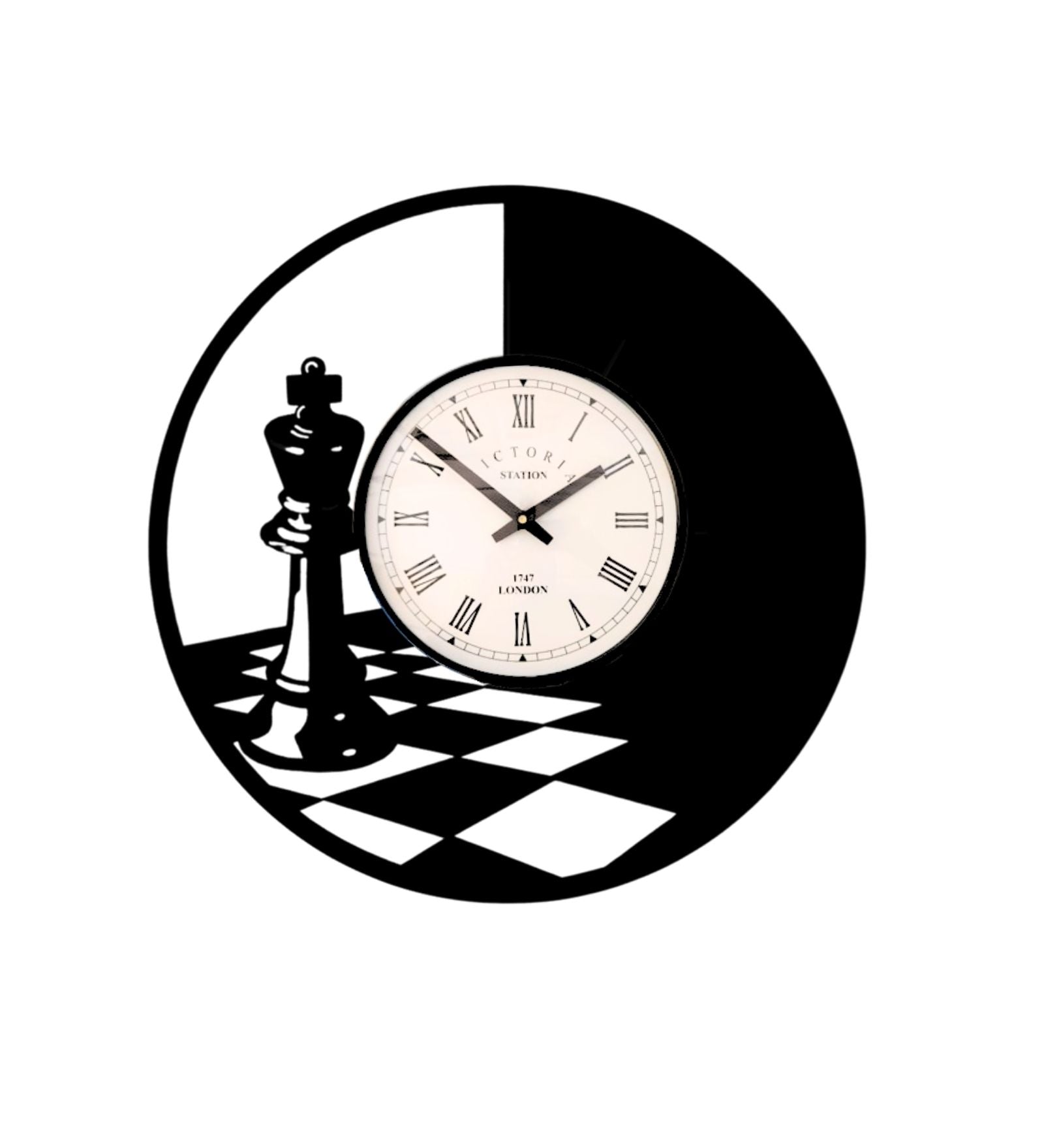 Chess King Wall Clock