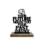 No Try, Only Do Set of 2 Table Décor