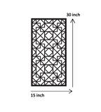 Rectangular Creative Pattern Panel
