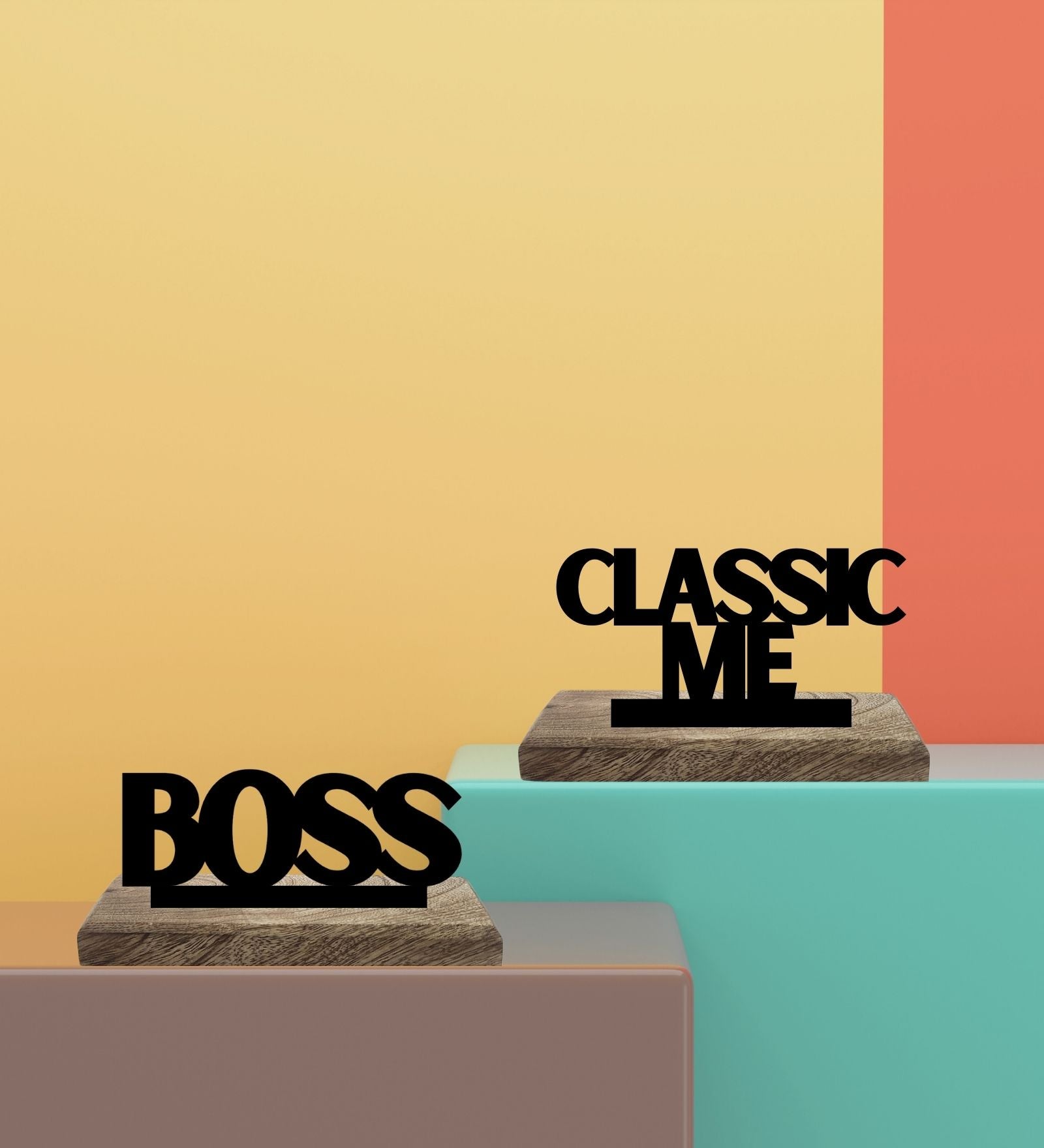 Vintage Leadership Set of 2 Table Décor