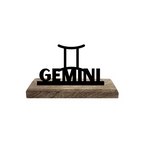 Gemini Sun Sign Set of 2 Table Décor