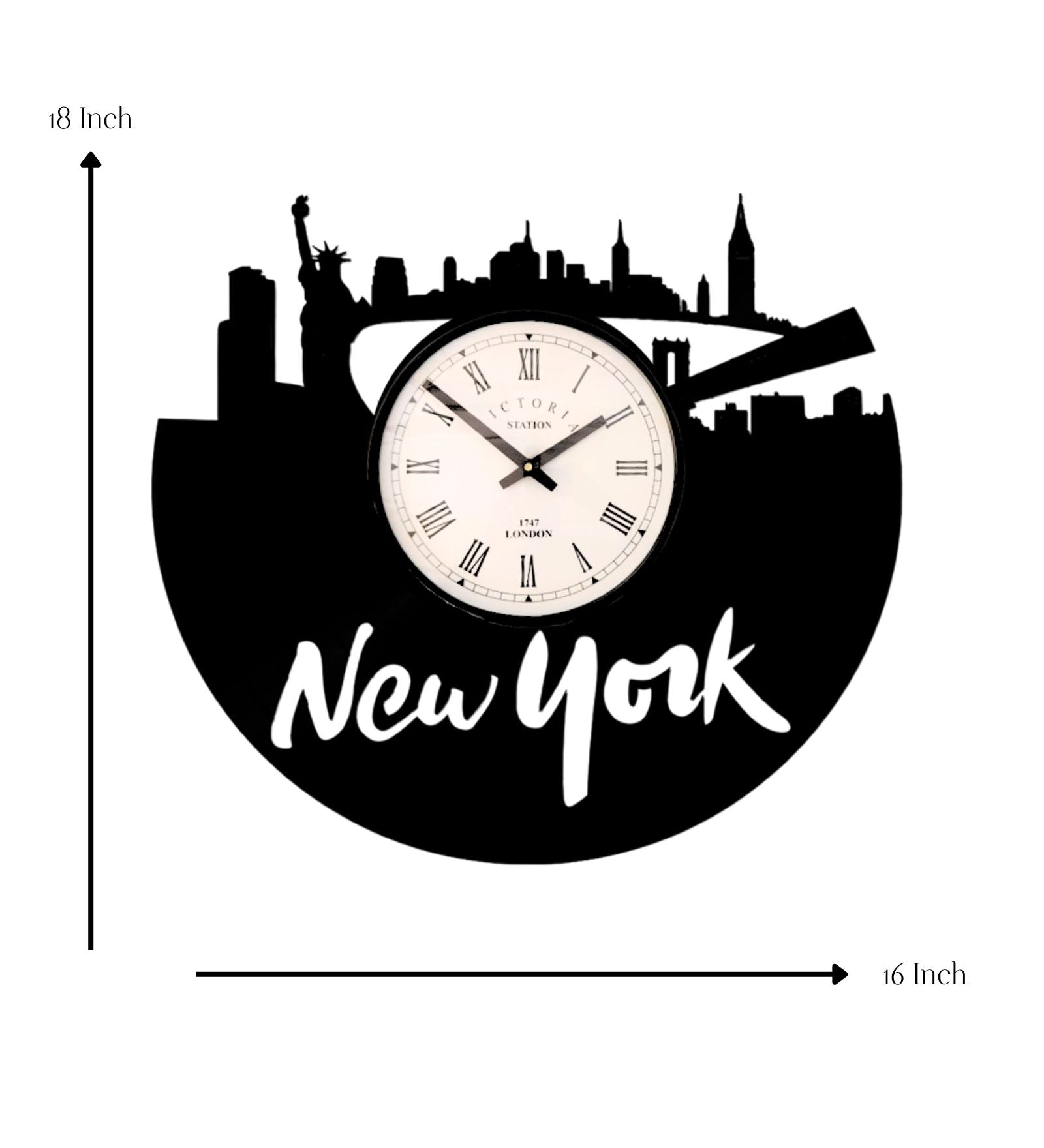 New York Wall Clock