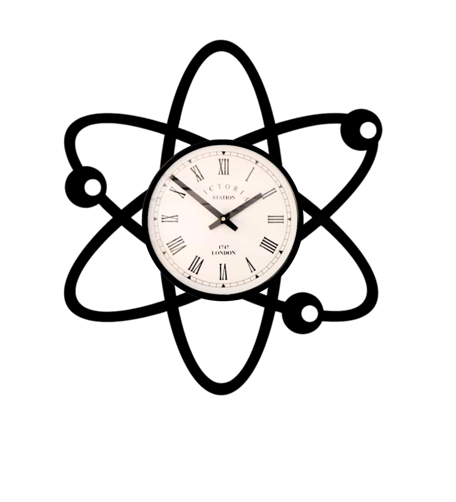 Atom Wall Clock