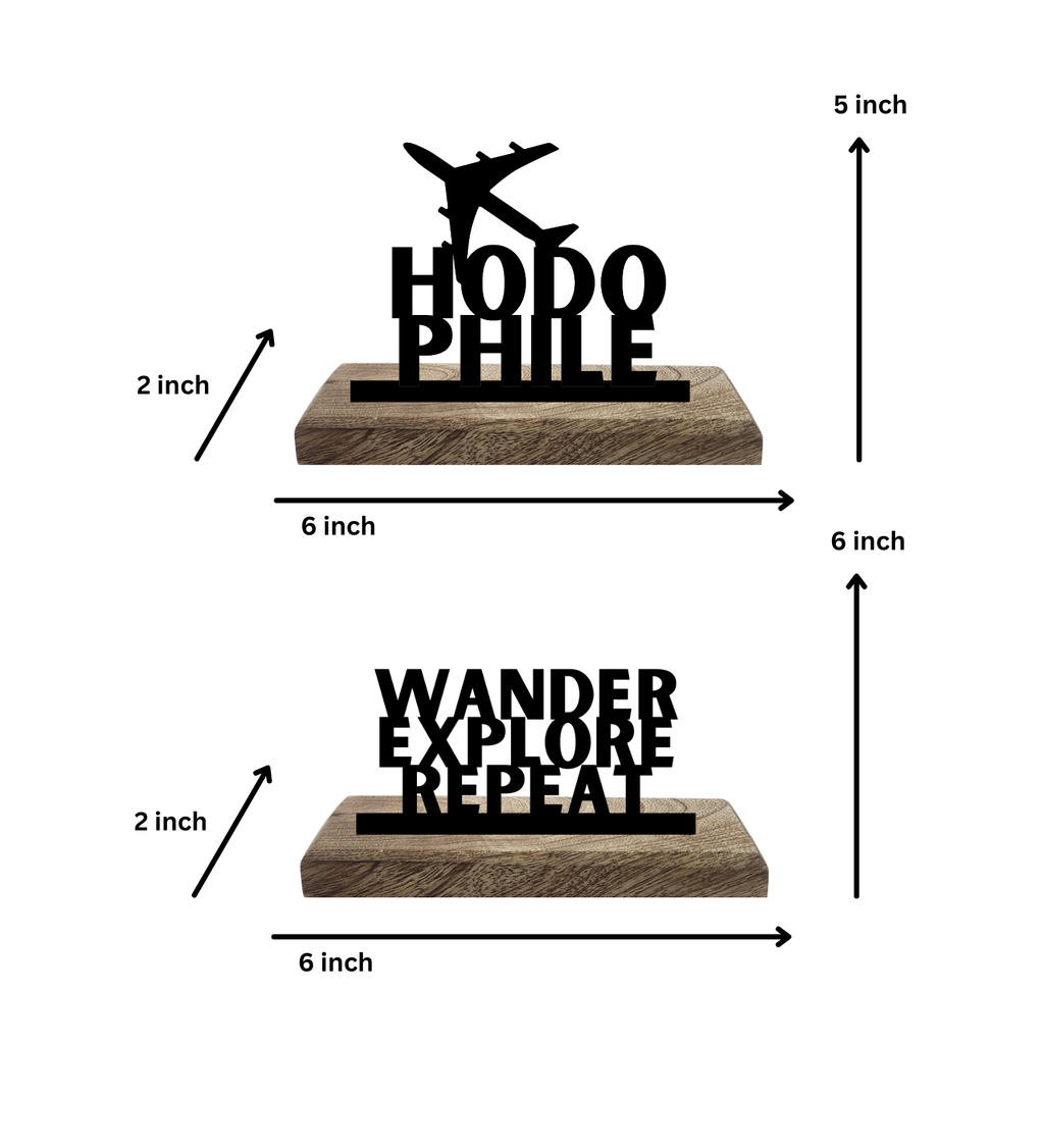 Hodophile Set of 2 Table Décor