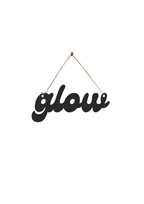 Glow Metal Hanging