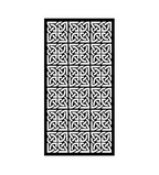Rectangular Creative Pattern Panel