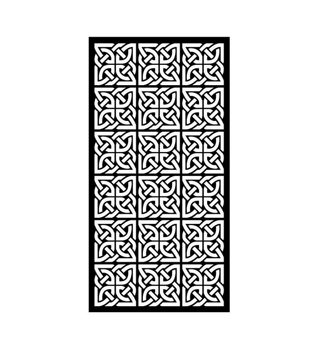 Rectangular Creative Pattern Panel