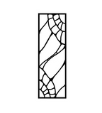 Rectangular Creative Pattern Panel