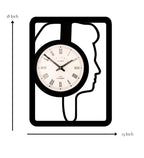 Headphones Music Wall Clock