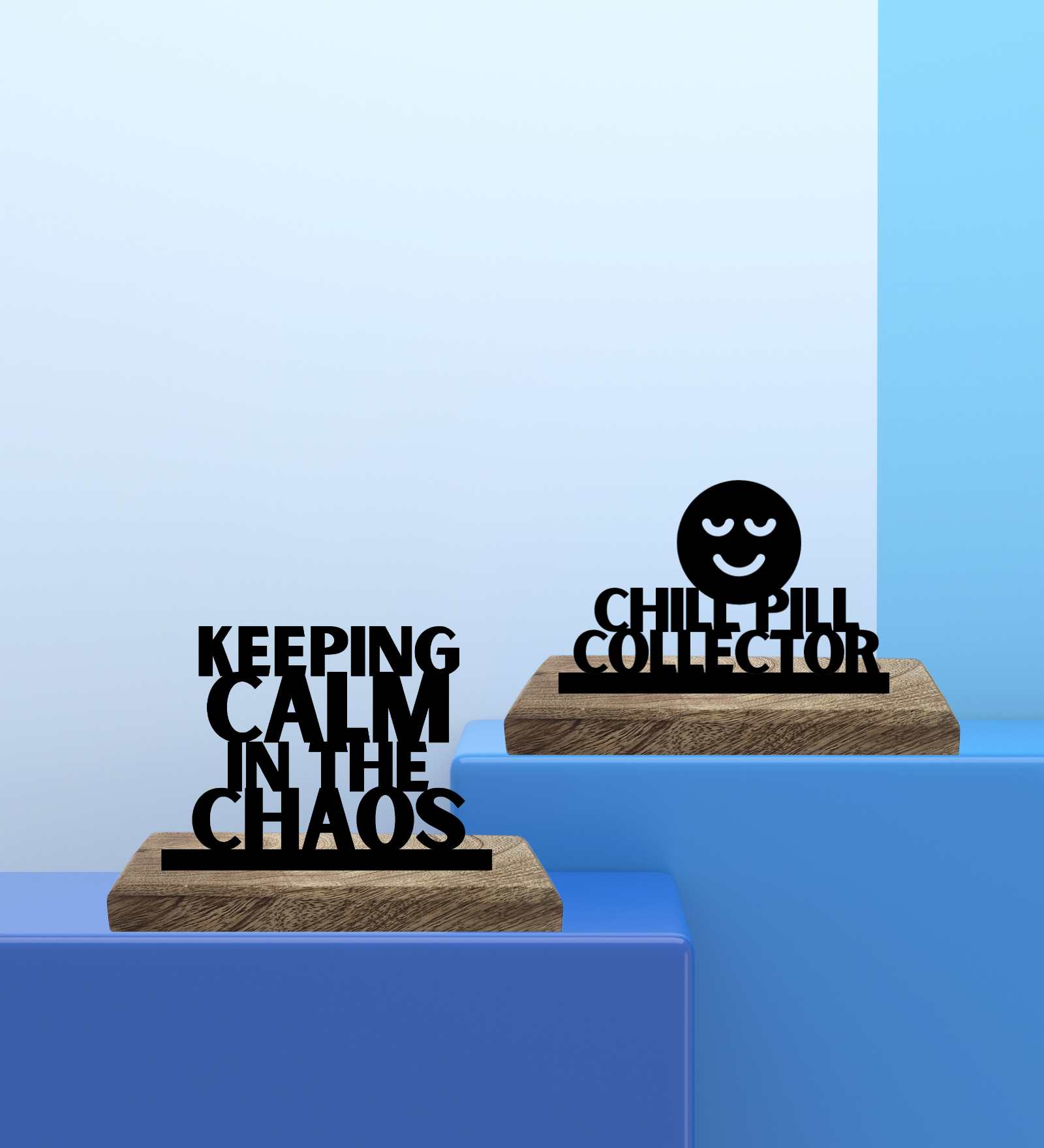 Chill Pill Collector Set of 2 Table Décor