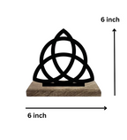 Eternal Knots and Spirals Set of 2 Table Décor
