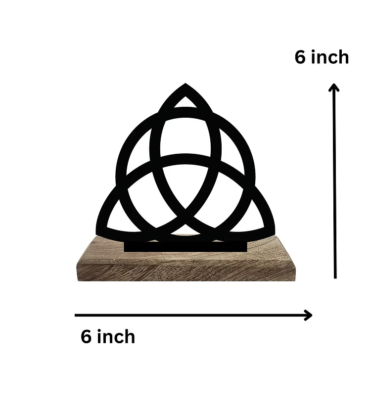 Eternal Knots and Spirals Set of 2 Table Décor