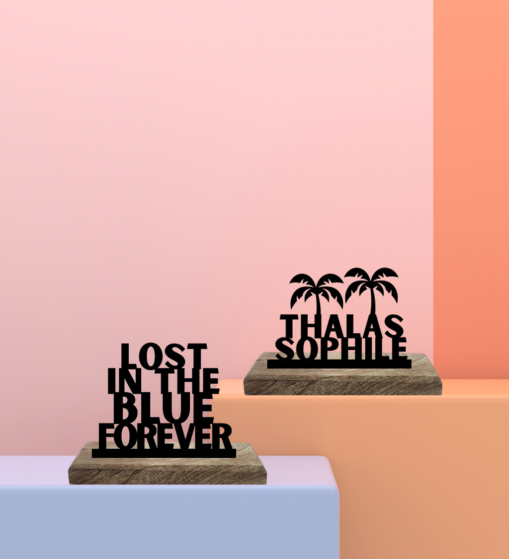 Thalassophile Set of 2 Table Décor