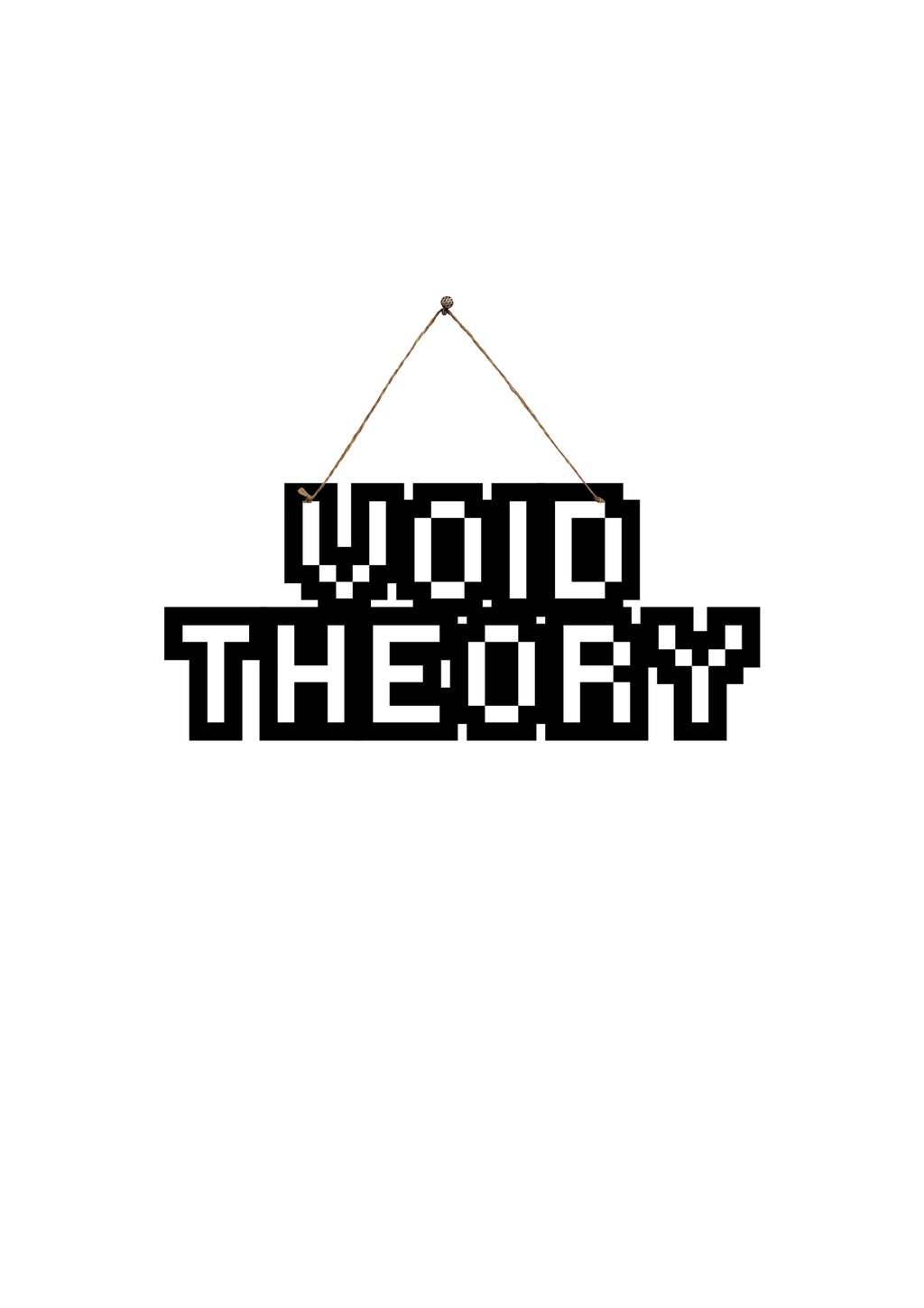 Void Theory Metal Hanging