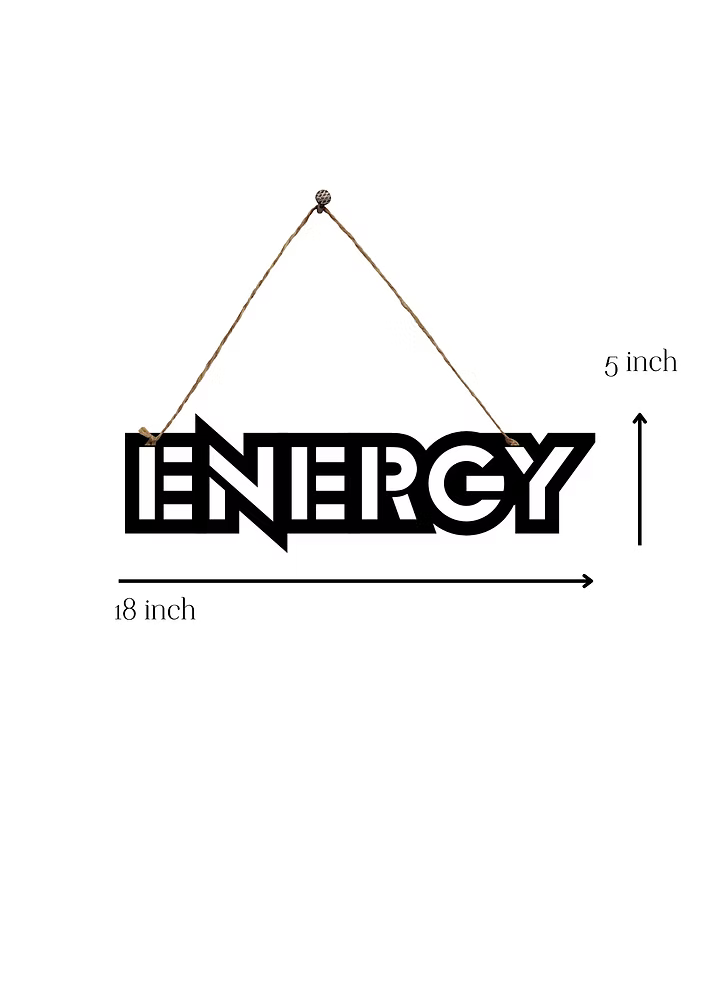 Energy Metal Hanging