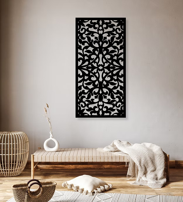 Rectangular Creative Pattern Panel