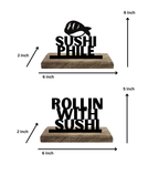 Sushiphile Set of 2 Table Décor