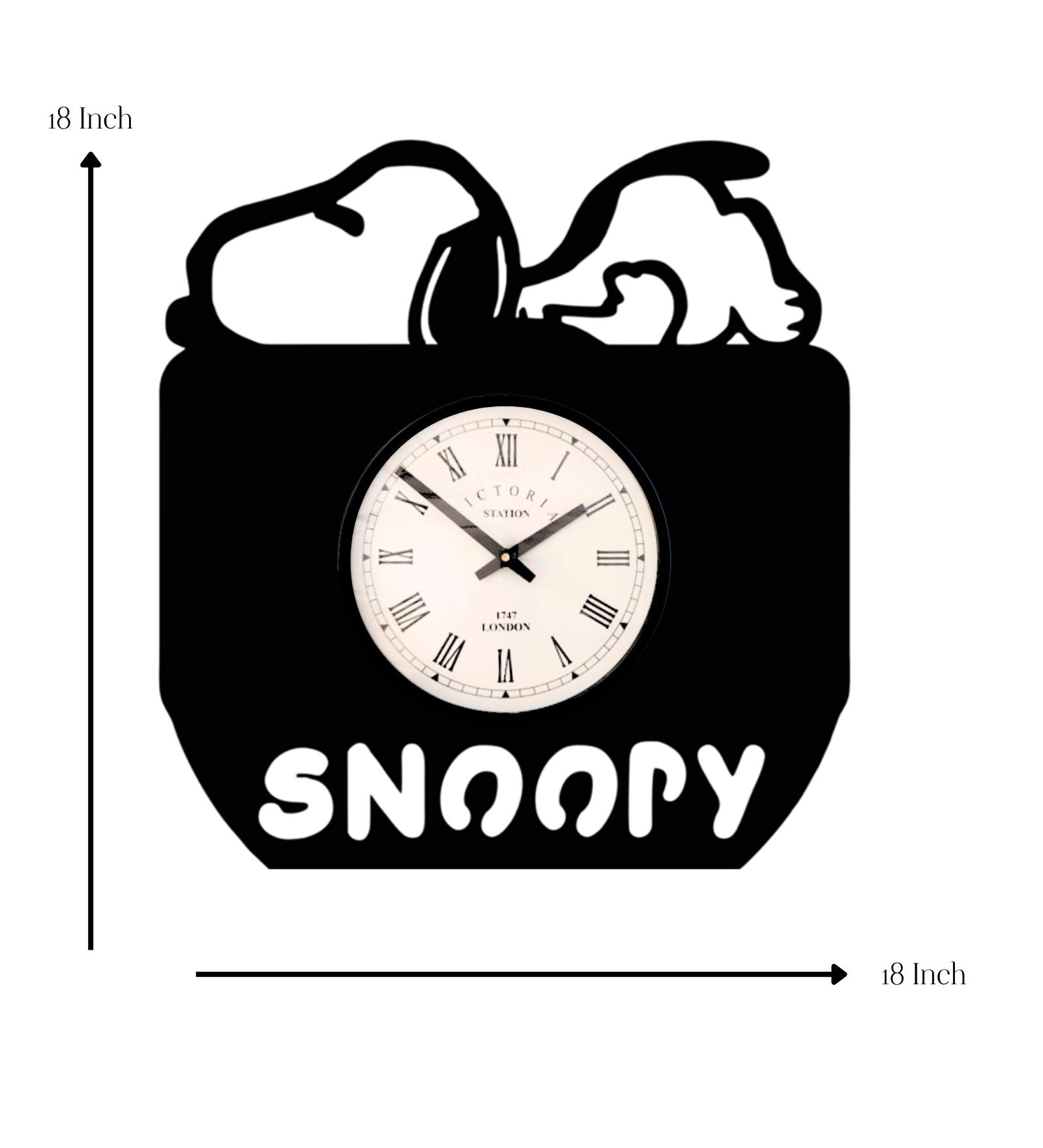 Snoopy Wall Clock