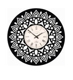 Mandala Wall Clock