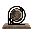 Modern Designer Black Table Clock