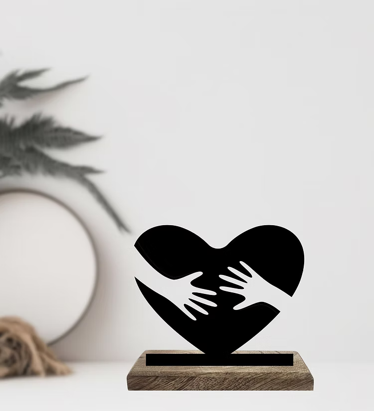 Everlasting Affection Set of 2 Table Décor