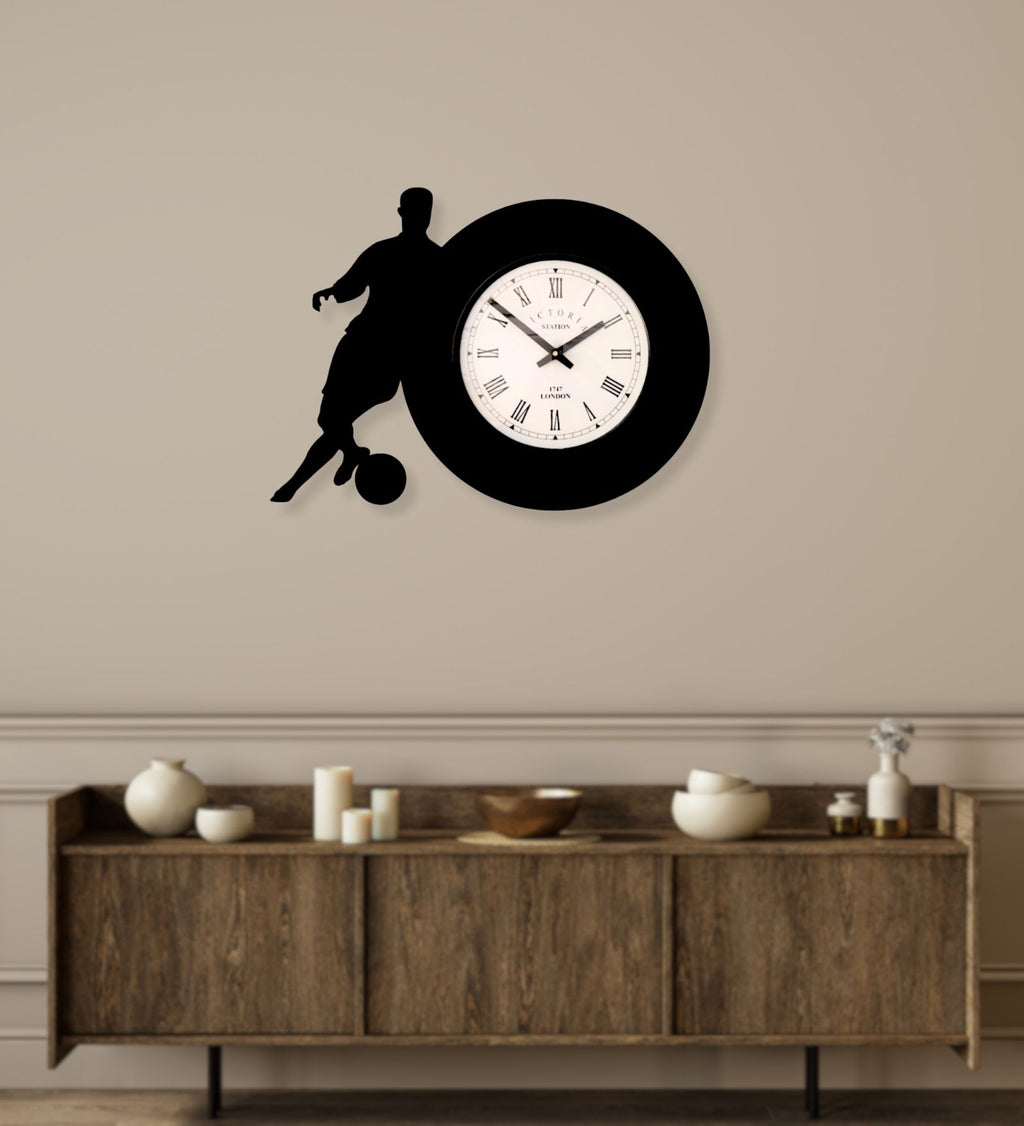 Ronaldo Football Wall Clock