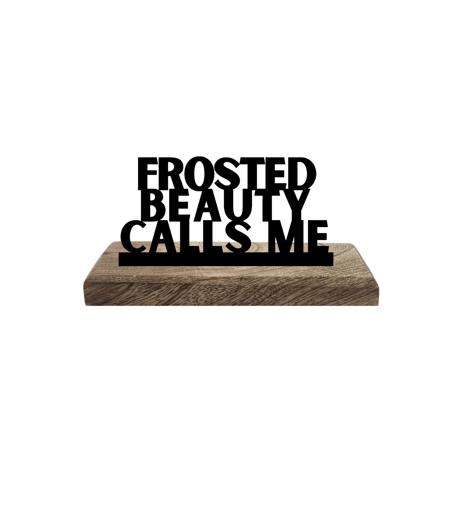 Chionophile Set of 2 Table Décor