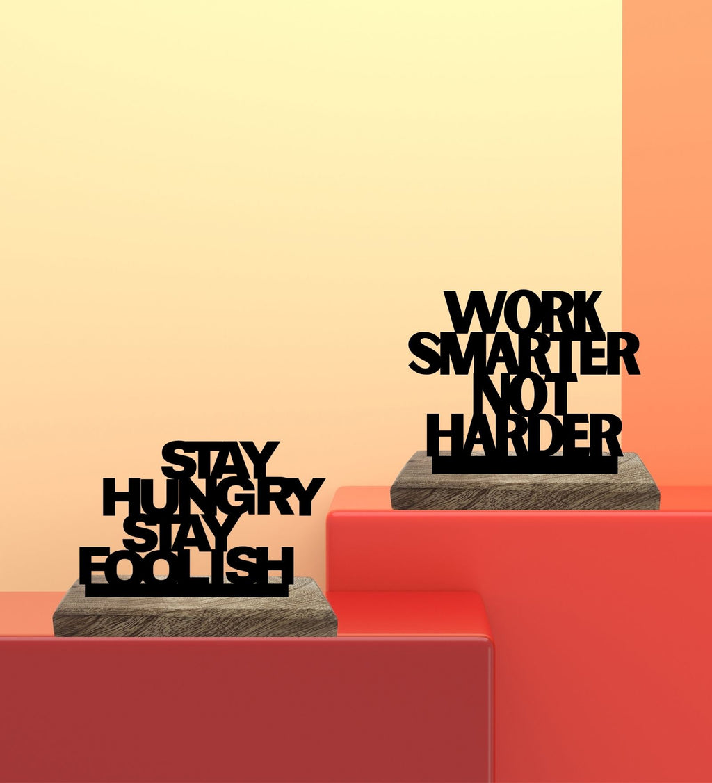 Hungry Minds, Smart Tactics Set of 2 Table Décor