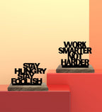 Hungry Minds, Smart Tactics Set of 2 Table Décor