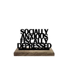 Youthful Dilemmas Set of 2 Table Décor