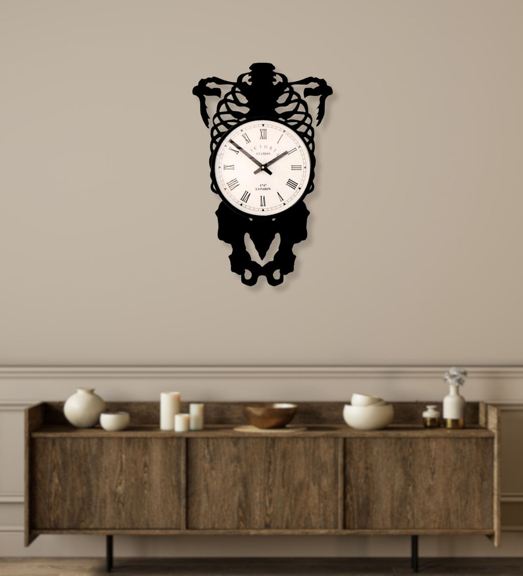 Skeleton Wall Clock