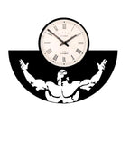 Gym Work for it Wall Clock