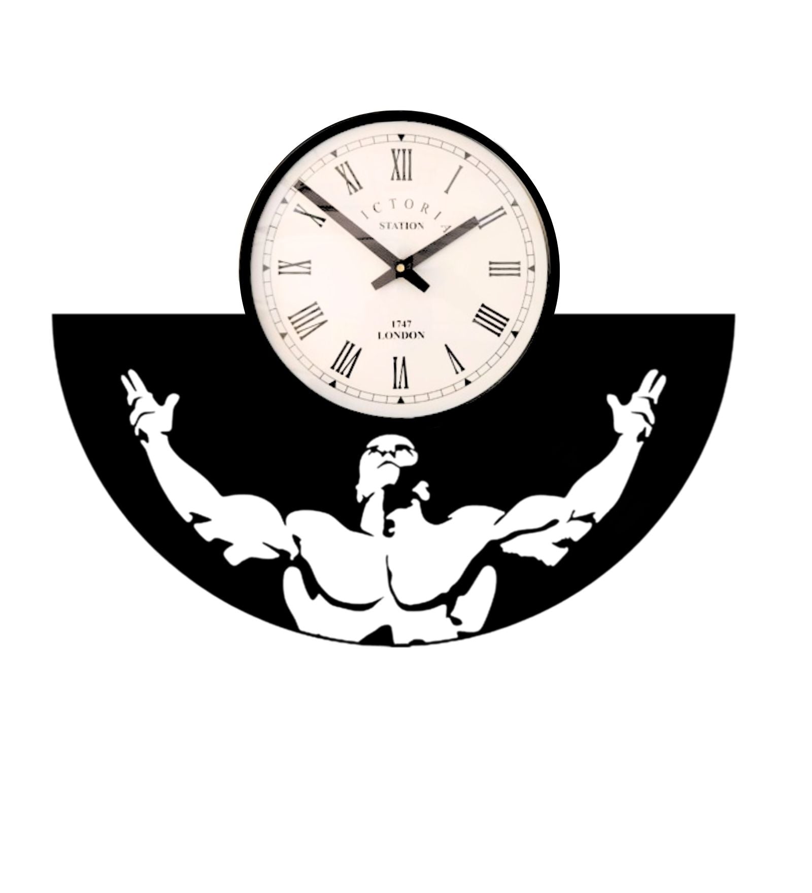 Gym Work for it Wall Clock