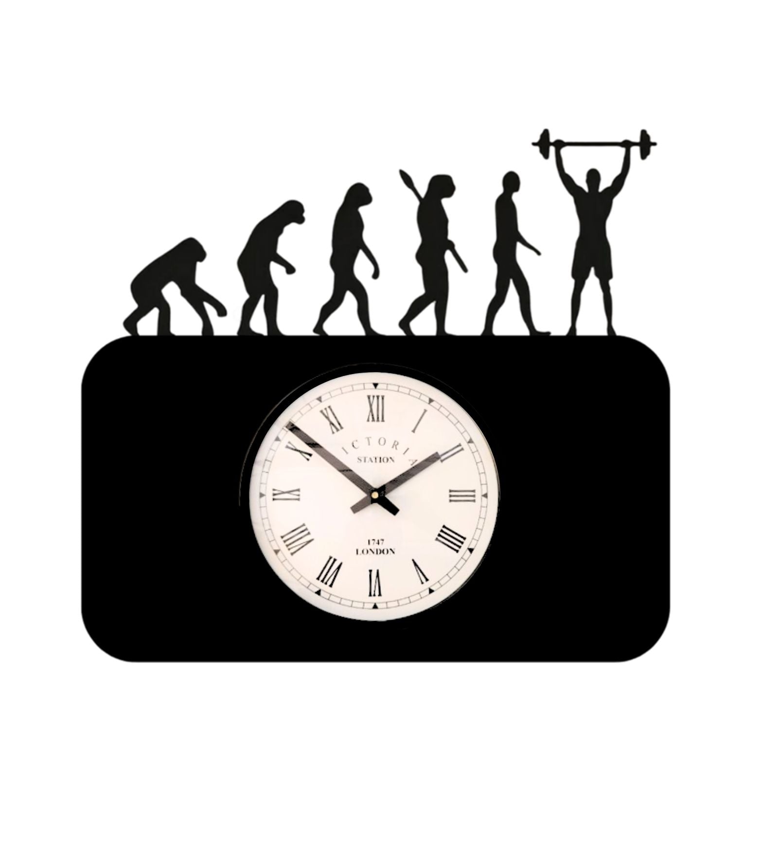 Evolution Gym Wall Clock