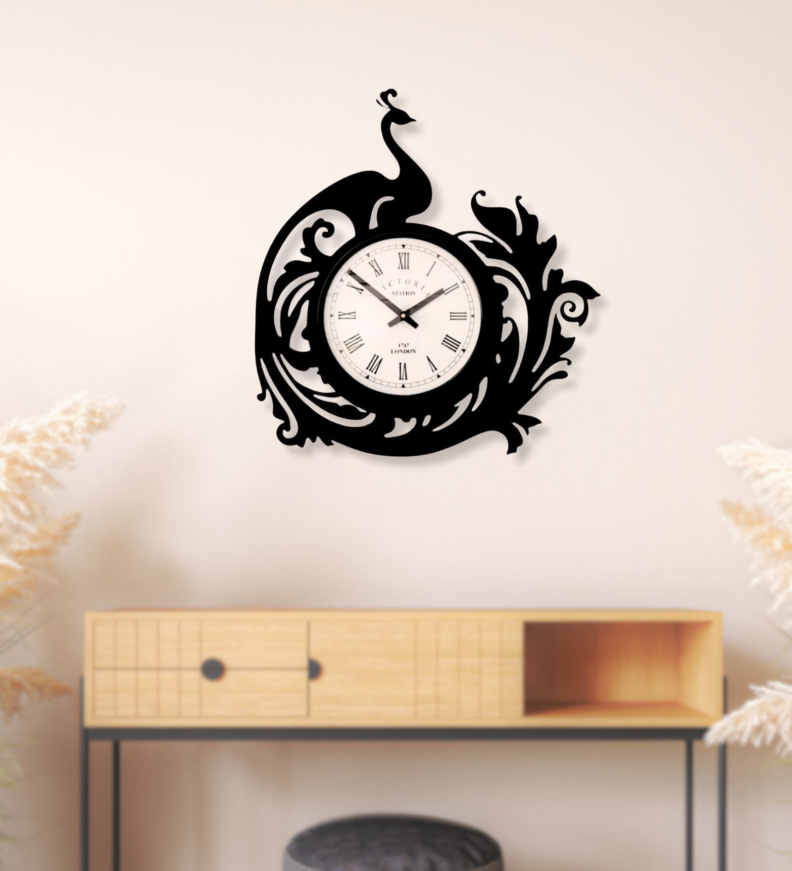 Peacock Wall Clock