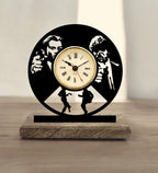 Pulp Fiction Black Table Clock