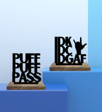 Chillaxing Attitude Set of 2 Table Décor