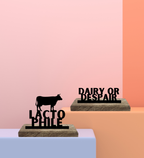 Lactophile Set of 2 Table Décor