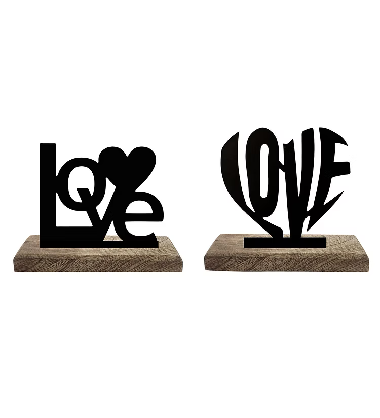 Boundless Love Set of 2 Table Décor