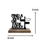 Resolve & Persistence Set of 2 Table Décor