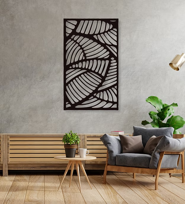 Rectangular Creative Pattern Panel